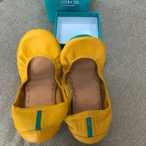 Tieks Yellow Flat